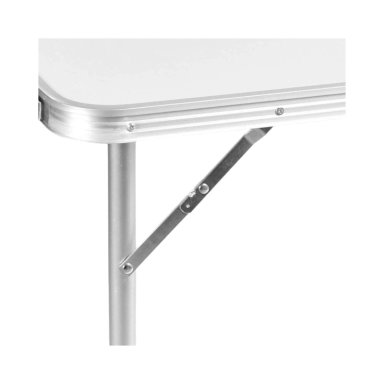 MESA NORTHWEST NW-AL03 PLEGABLE 120X60X69 BLANCO + 4 PISOS ALUMINIO - 6