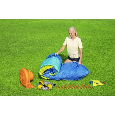 PARQUE CASTILLO TOBOGAN ACUATICO INFLABLE SPLASH COURSE 7.1MX3.1MX2.65M - 4