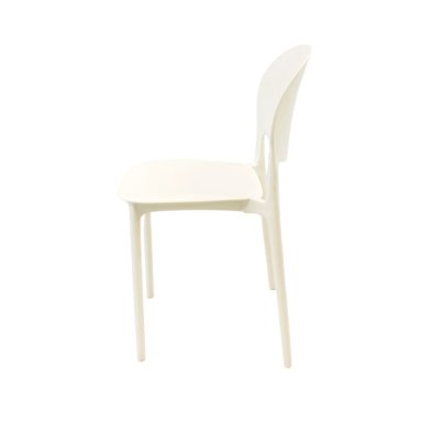SILLA PLASTICO APILABLE DECO SEVILLA BLANCA ESCANDINAVIA - 5