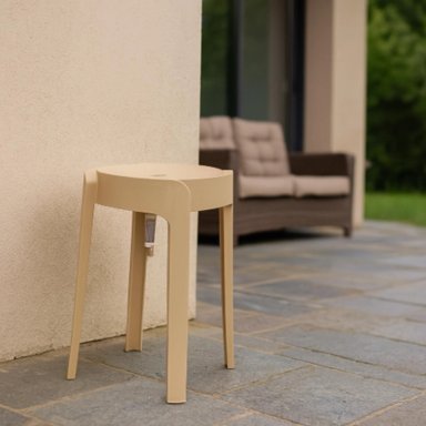PISO BANCO APILABLE DECO VALENCIA BEIGE ESCANDINAVIA 45 CM - 2