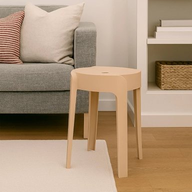 PISO BANCO APILABLE DECO VALENCIA BEIGE ESCANDINAVIA 45 CM - 3