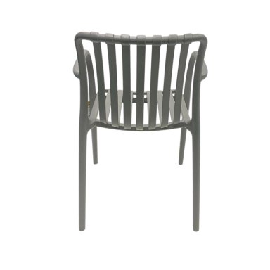SILLA PLASTICO APILABLE DECO BONN GRIS ESCANDINAVIA - 6