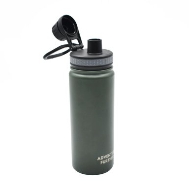 BOTELLA METALICA TE RMICA INSULADA 600ML VERDE NAT GEO - 2