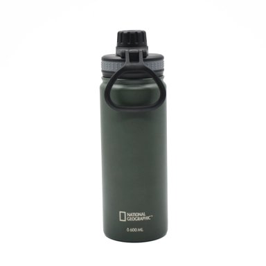 BOTELLA METALICA TE RMICA INSULADA 600ML VERDE NAT GEO - 3