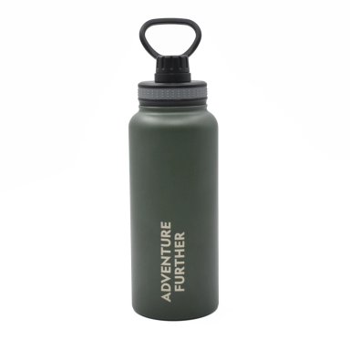 BOTELLA METALICA TE RMICA INSULADA 1LT VERDE NAT GEO - 2