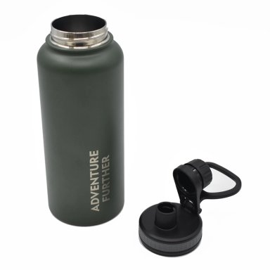 BOTELLA METALICA TE RMICA INSULADA 1LT VERDE NAT GEO - 4