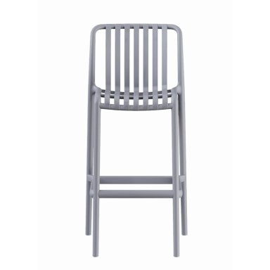 PISO TABURETE SILLA ALTA BAR COCINA MAGNUS 65CM GRIS - 3