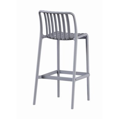 PISO TABURETE SILLA ALTA BAR COCINA MAGNUS 65CM GRIS - 5