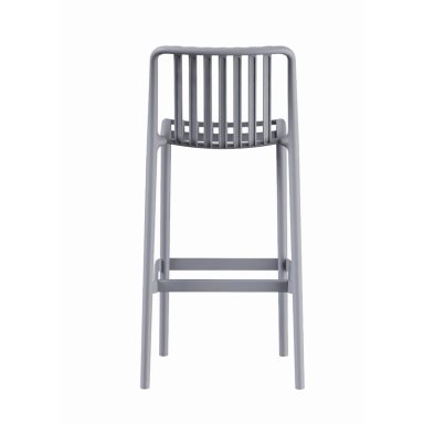PISO TABURETE SILLA ALTA BAR COCINA MAGNUS 65CM GRIS - 6