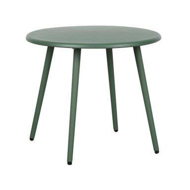 MESA DE CENTRO REDONDA NORDICA VERDE 51X45 ESCANDINAVIA - 1