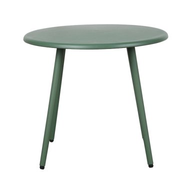 MESA DE CENTRO REDONDA NORDICA VERDE 51X45 ESCANDINAVIA - 4