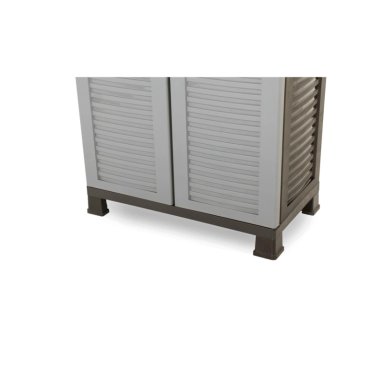 ARMARIO CLOSET PLASTICO GRANDE MULTIUSO GRIS 68X39X171,5 CM - 5