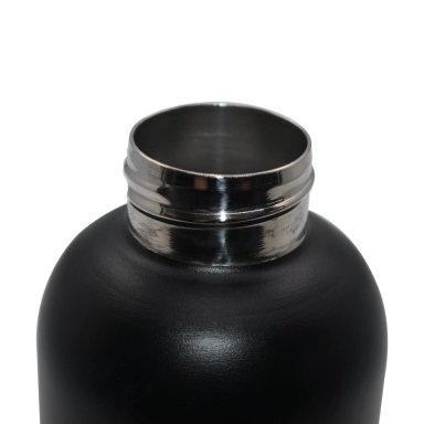 BOTELLA METALICA TE RMICA BOCA ANGOSTA 500ML NEGRA - 3