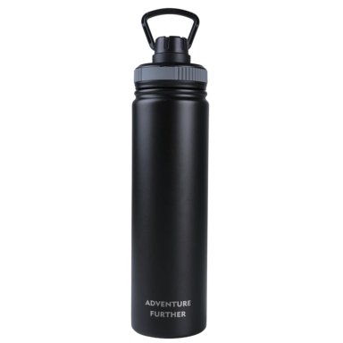 BOTELLA METALICA TE RMICA BOCA ANGOSTA 750ML NEGRO - 3