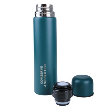 TERMO BALA METALICO AZUL 1000ML NATIONAL GEOGRAPHIC - 2