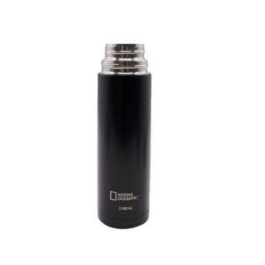 TERMO BALA METALICO NEGRO 500ML NATIONAL GEOGRAPHIC - 5