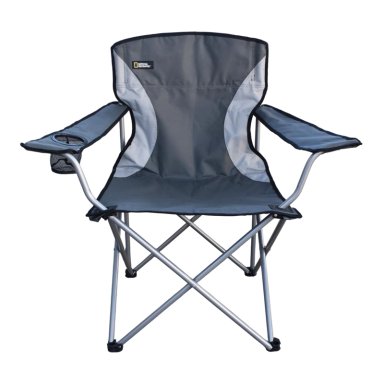 SILLA PLEGABLE CAMPING ACOLCHADA DENVER GRIS NAT GEO - 4