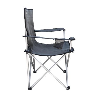 SILLA PLEGABLE CAMPING KENAI APOYABRAZOS GRIS NAT GEO - 5