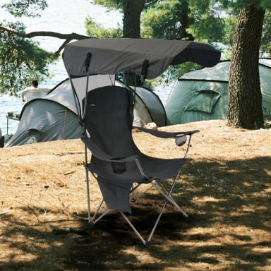 SILLA CAMPING PLEGABLE CON TECHO CADILLAC NAT GEO - 2