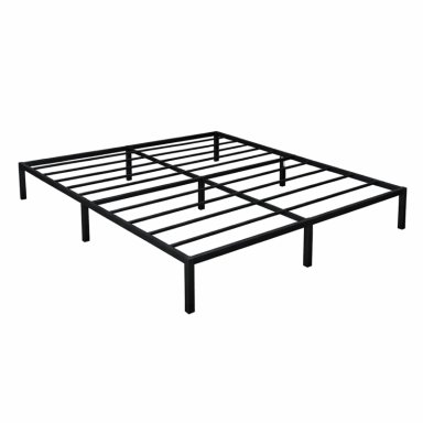 BASE DE CAMA METAL QUEEN 2,5 PLAZA 200X150X36 NEGRO AIRHOUSE - 1