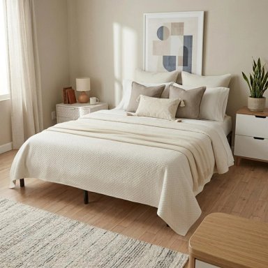 BASE DE CAMA METAL QUEEN 2,5 PLAZA 200X150X36 NEGRO AIRHOUSE - 8