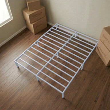 BASE DE CAMA METALICA QUEEN 200X150X36 GRIS AIRHOUSE - 6