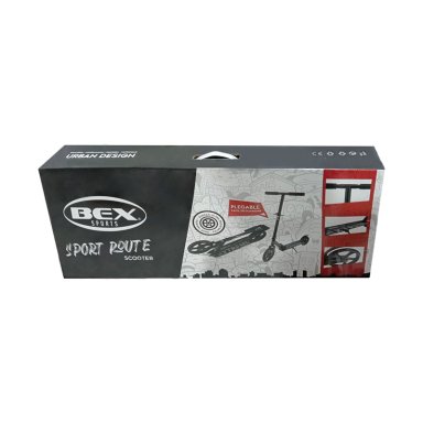 SCOOTER SPORT ROUTE PLEGABLE RUEDA GRANDE BARRA 91CM BEX - 5