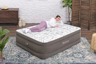 COLCHON INFLABLE ELE CTRICO QUEEN 2.03MX1.52MX56 CM BESTWAY - 6