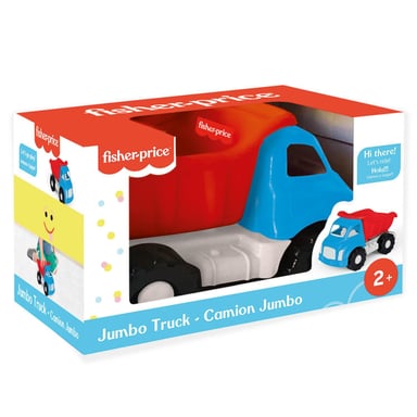 CAMION TOLVA JUGUETE AZUL ROJO 20CM DOLU - 3