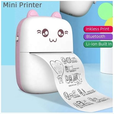 MINI IMPRESORA TÉRMICA PORTÁTIL DE ETIQUETAS INALÁMBRICA CON ADHESIVO - 2