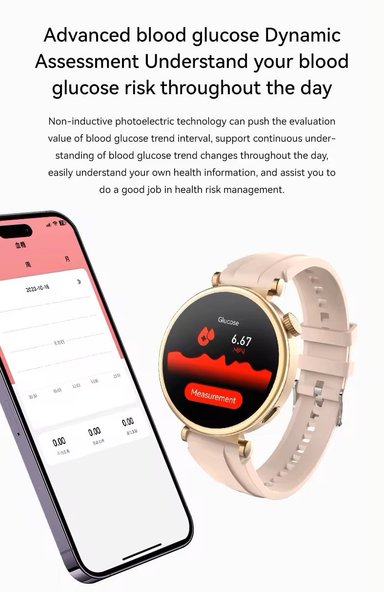 SMARTWATCH GT4MINI ELEGANCIA CONECTIVIDAD LLAMADAS SALUD INTEGRAL MUJER - 8