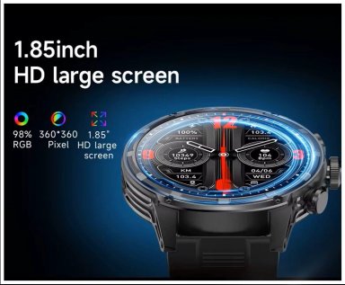 RELOJ INTELIGENTE V99 BATERIA 710MAH LLAMADAS BLUETOOTH MONITOR SALUD DEPORTE COMPATIBLE IOS ANDROID - 4
