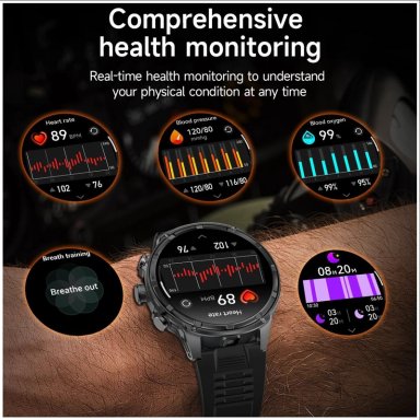RELOJ INTELIGENTE V99 BATERIA 710MAH LLAMADAS BLUETOOTH MONITOR SALUD DEPORTE COMPATIBLE IOS ANDROID - 6