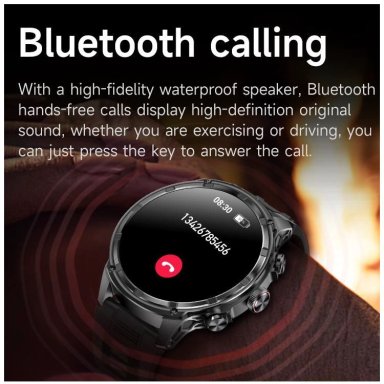 RELOJ INTELIGENTE V99 BATERIA 710MAH LLAMADAS BLUETOOTH MONITOR SALUD DEPORTE COMPATIBLE IOS ANDROID - 7