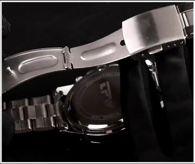 RELOJ DE LUJO PERSONALIZADO PARA HOMBRES CON PULSERA METALICA Y CUERO - 6