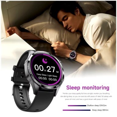 SMARTWATCH GT5 PRO LLAMADAS BLUETOOTH 5 MONITOREO SALUD 300 MAH IP67 COMPATIBLE IOS ANDROID - 4
