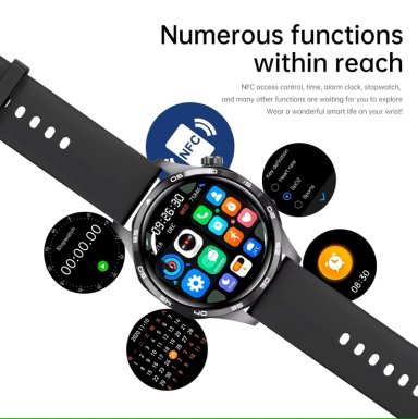 SMARTWATCH GT5 PRO LLAMADAS BLUETOOTH 5 MONITOREO SALUD 300 MAH IP67 COMPATIBLE IOS ANDROID - 6