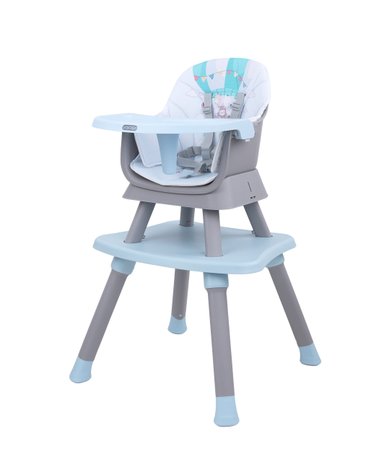 SILLA DE COMER MULTIFUNCIONAL 6 EN 1 VOYAGE VG-015 BLUE - 1