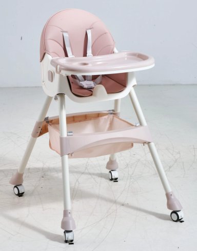 SILLA COMER VOYAGE 2 EN1 SNAK PINK ROSADO - 2