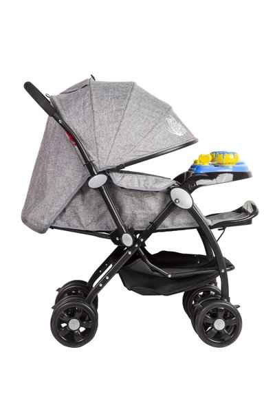 COCHE CUNA BEBESTAR CON CAMBIO MANILLAR CON JUGUETE MUSICAL CAFÉ - 2