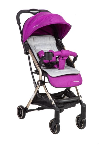COCHE VOYAGE PASEO MALETA MIKE DORADO PINK ROSADO - 1