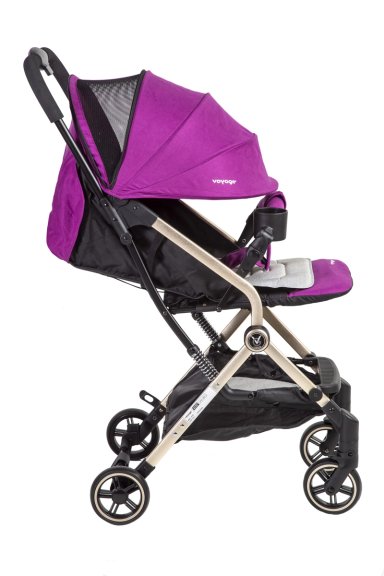 COCHE VOYAGE PASEO MALETA MIKE DORADO PINK ROSADO - 2