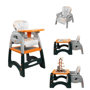 SILLA DE COMER 3 EN 1  VOYAGE BEBEMORNING  AZUL - 2