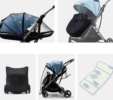 COCHE VOYAGE TRAVEL SYSTEM NEBULA PINK ROSADO - 4