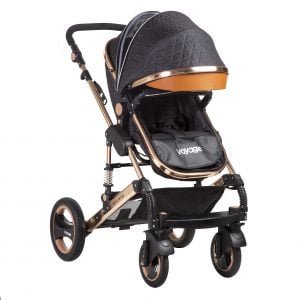 COCHE VOYAGE TRAVEL SYSTEM ZEUS LIMITED BLACK NEGRO - 2