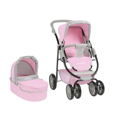 COCHE MUÑECA VOYAGE ROSADO FORMATO REAL ZEUS PINK - 1