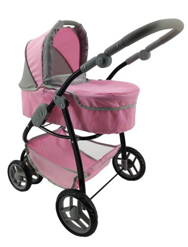 COCHE MUÑECA VOYAGE ROSADO FORMATO REAL ZEUS PINK - 5