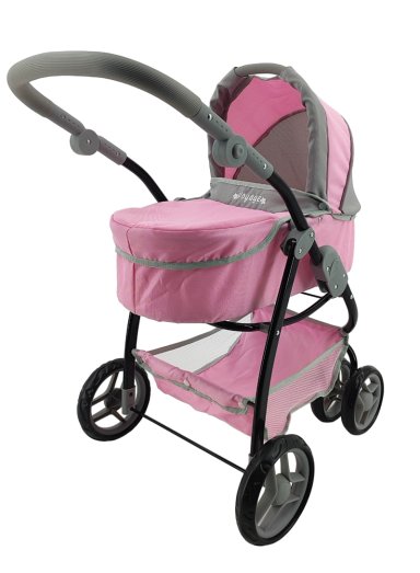 COCHE MUÑECA VOYAGE ROSADO FORMATO REAL ZEUS PINK - 6