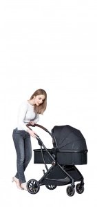 COCHE VOYAGE PASEO CHIC BLACK NEGRO - 5