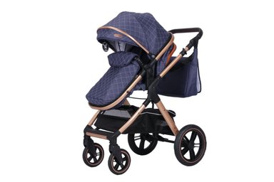 COCHE VOYAGE TRAVEL SYSTEM X1 BLUE CON SILLA CERTIFICADA AZUL - 4